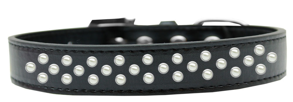 Dog, Puppy & Pet Fashion  Collar, "Pearl Rimsets Sprinkles"