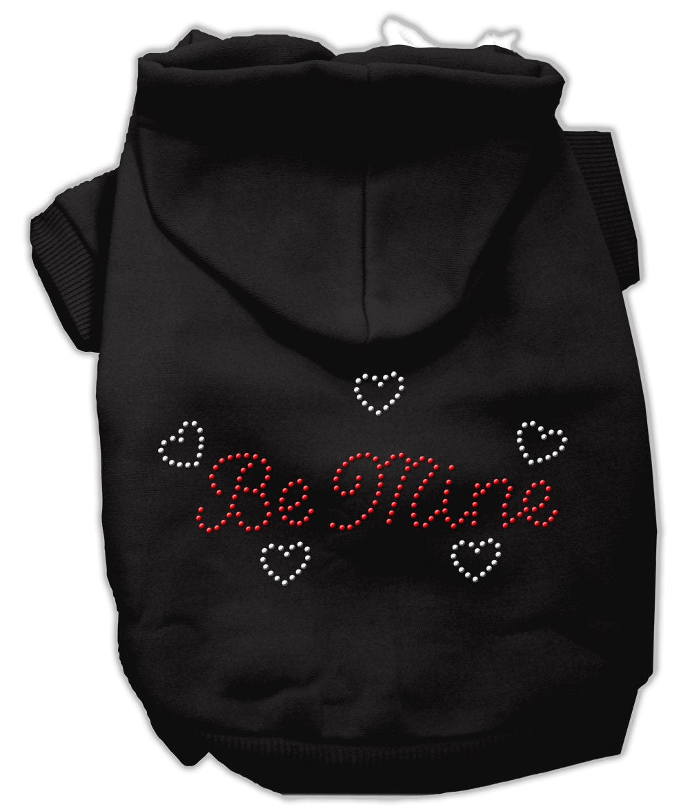 Pet, Dog & Cat Hoodie Rhinestone, "Be Mine"