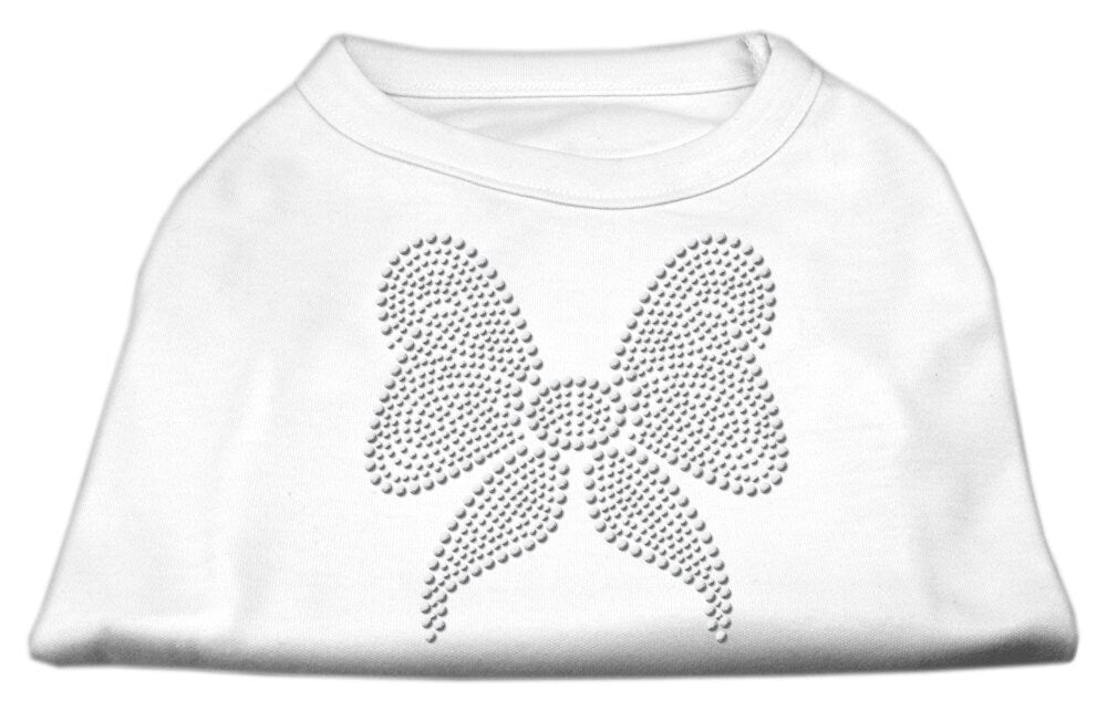 Pet Dog & Cat Shirt Rhinestone, "Bow"