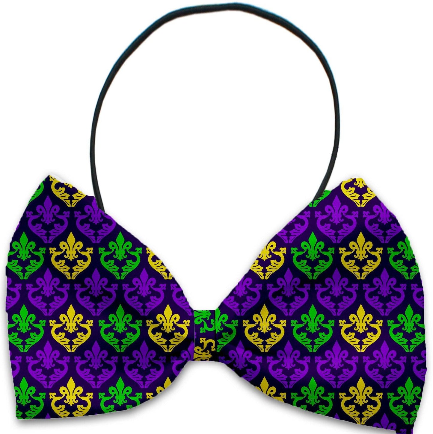 Pet, Dog and Cat Bow Ties, "Mardi Gras Group" *Available in 10 different pattern options!*