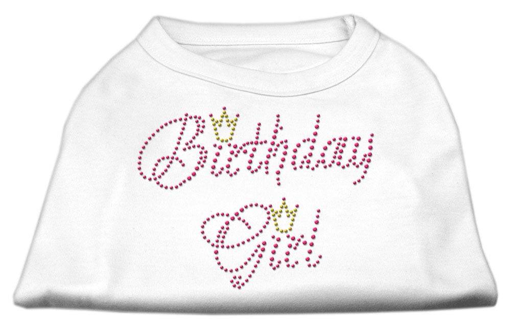 Pet Dog & Cat Shirt Rhinestone, "Birthday Girl"