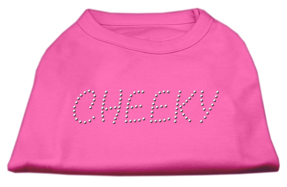 Pet Dog & Cat Shirt Rhinestone, "Cheeky"