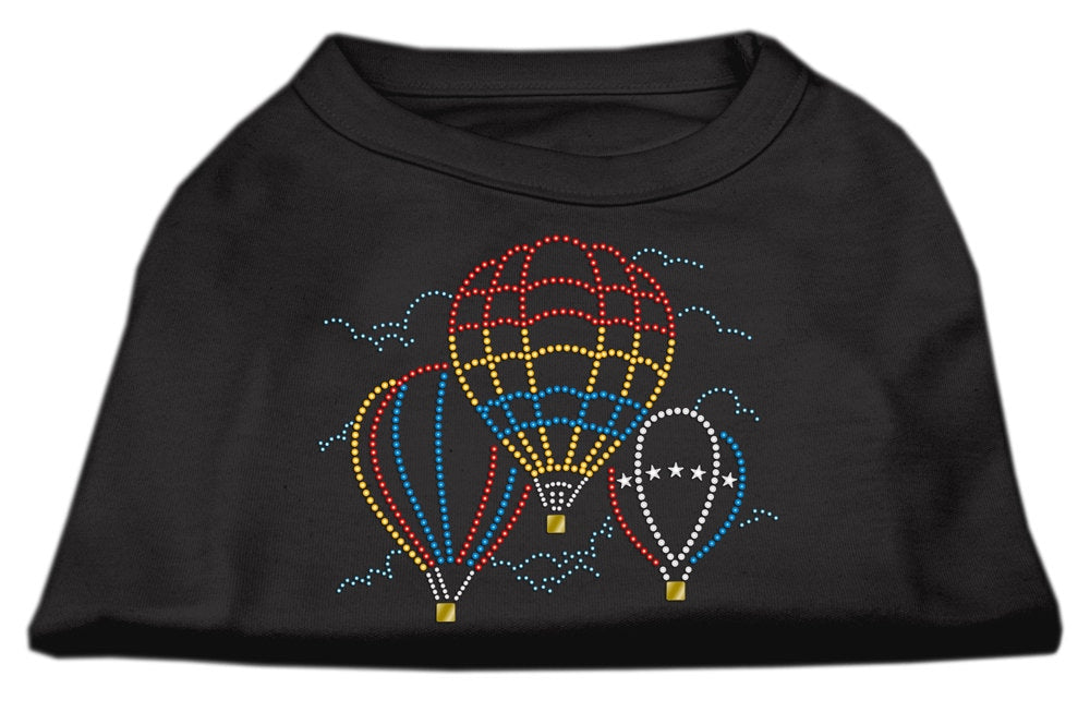 Pet Dog & Cat Shirt Rhinestone, "Hot Air Balloon"