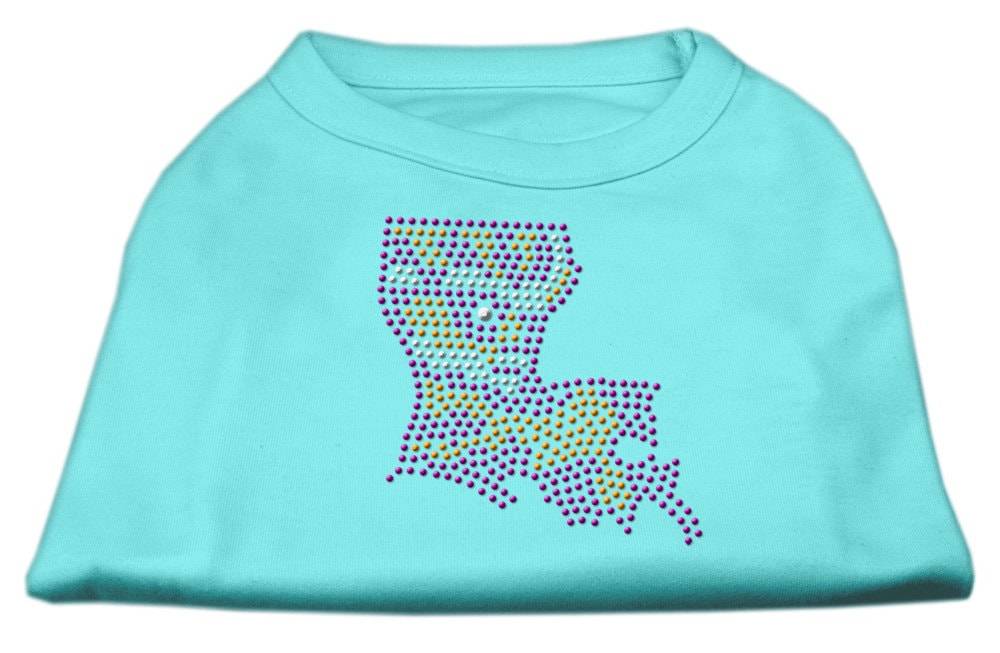 Pet Dog & Cat Shirt Rhinestone, "Louisiana"