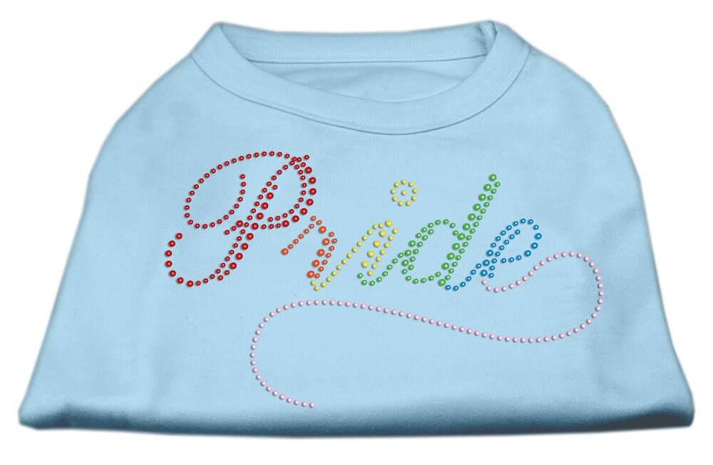 Pet Dog & Cat Shirt Rhinestone, "Rainbow Pride"