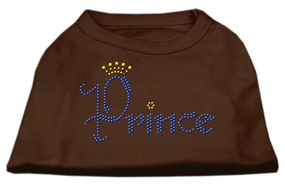 Pet Dog & Cat Shirt Rhinestone, "Prince"