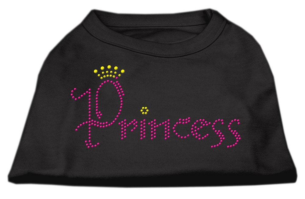 Pet Dog & Cat Shirt Rhinestone, "Princess"