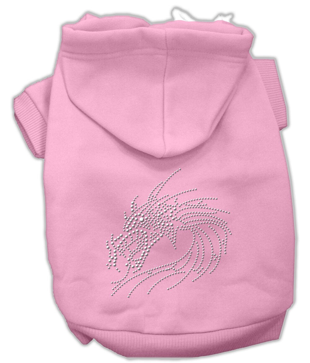 Pet, Dog & Cat Hoodie Rhinestone, "Dragon"