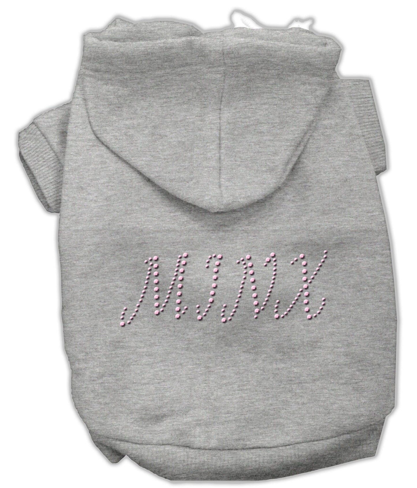 Pet, Dog & Cat Hoodie Rhinestone, "Minx"