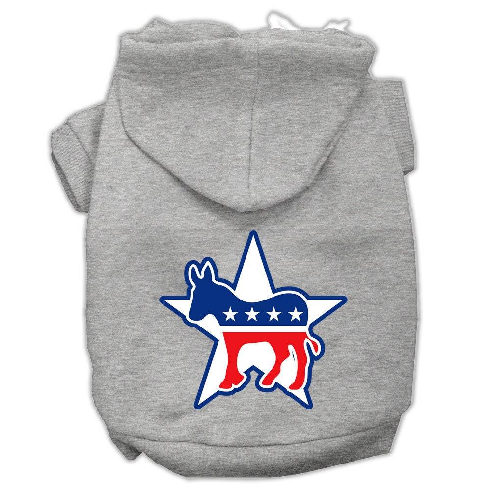 Pet, Dog & Cat Hoodie Screen Printed, "Democrat"