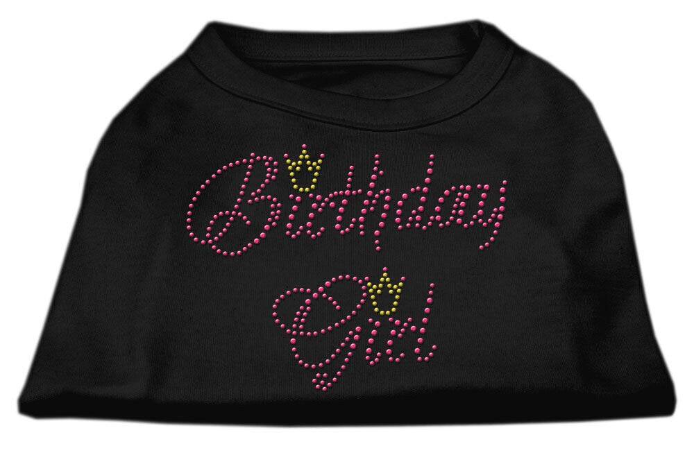 Pet Dog & Cat Shirt Rhinestone, "Birthday Girl"