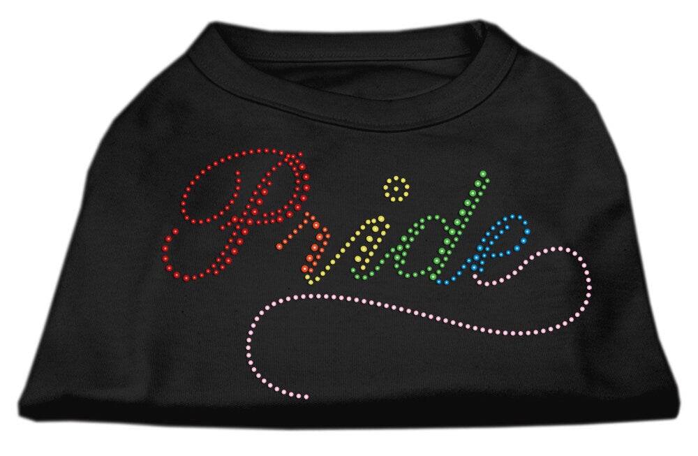 Pet Dog & Cat Shirt Rhinestone, "Rainbow Pride"