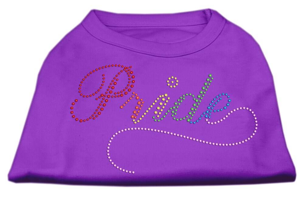 Pet Dog & Cat Shirt Rhinestone, "Rainbow Pride"