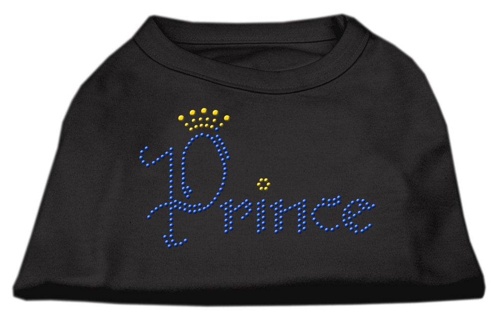 Pet Dog & Cat Shirt Rhinestone, "Prince"