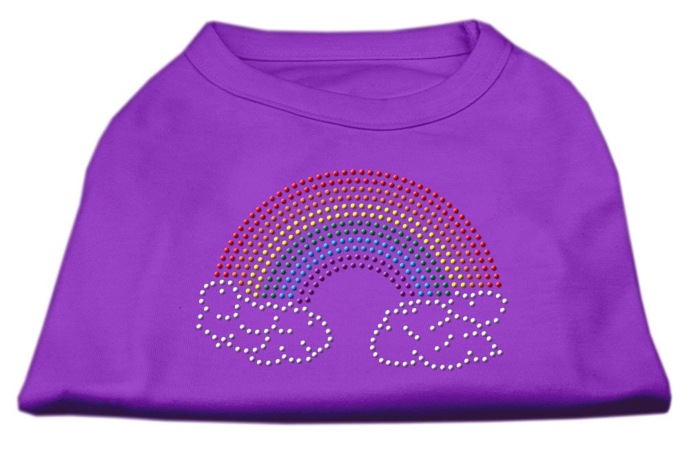 Pet Dog & Cat Shirt Rhinestone, "Rainbow"