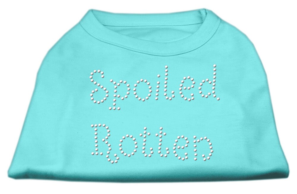 Pet Dog & Cat Shirt Rhinestone, "Spoiled Rotten"