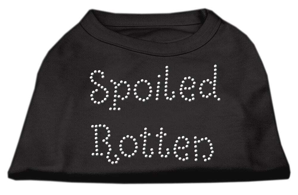 Pet Dog & Cat Shirt Rhinestone, "Spoiled Rotten"