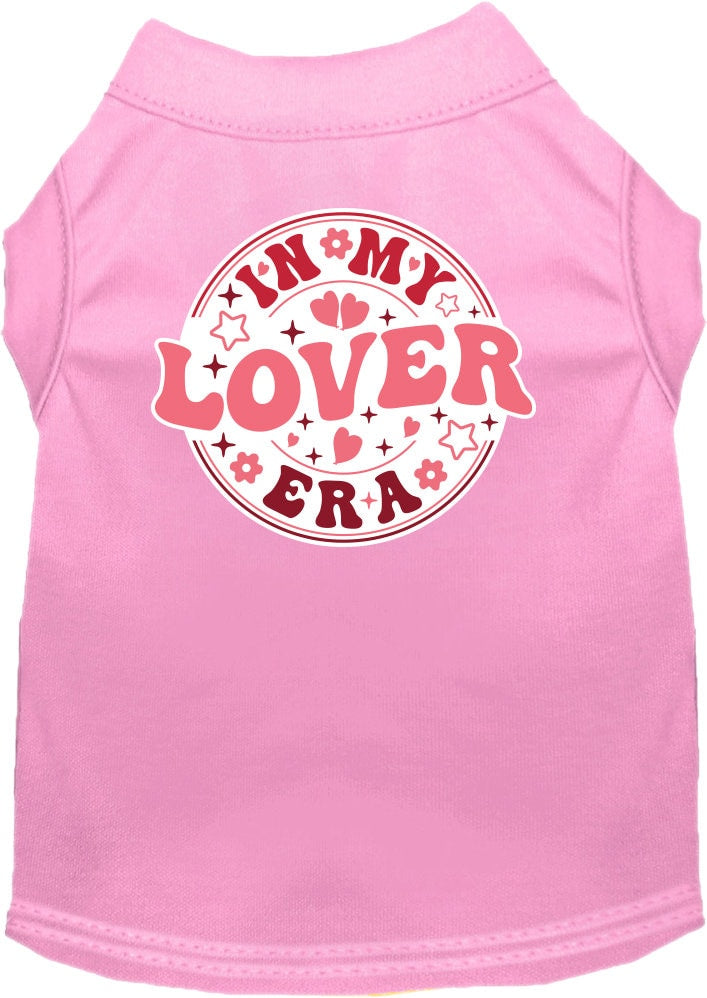 Pet Dog & Cat Screen Printed Shirt "In My Lover Era"