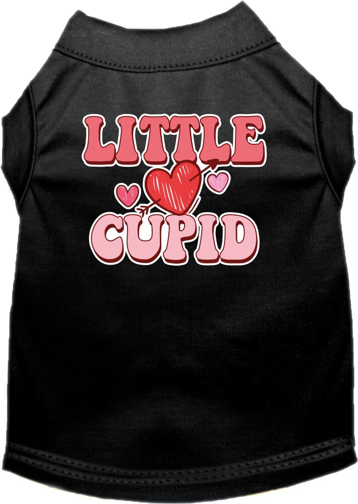 Pet Dog & Cat Screen Printed Shirt for Medium to Large Pets (Sizes 2XL-6XL), "Little Cupid"