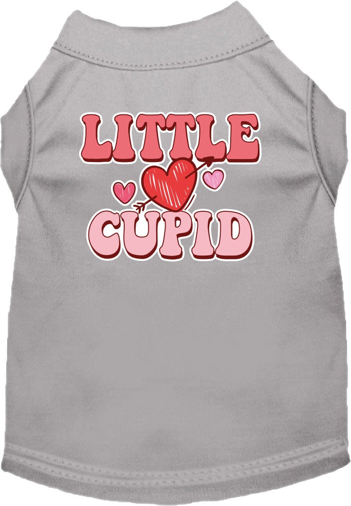 Pet Dog & Cat Screen Printed Shirt "Little Cupid"