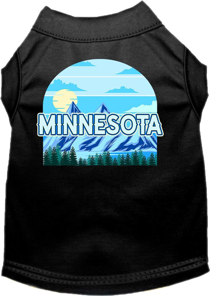 Pet Dog & Cat Screen Printed Shirt for Small to Medium Pets (Sizes XS-XL), "Minnesota Trailblazer"