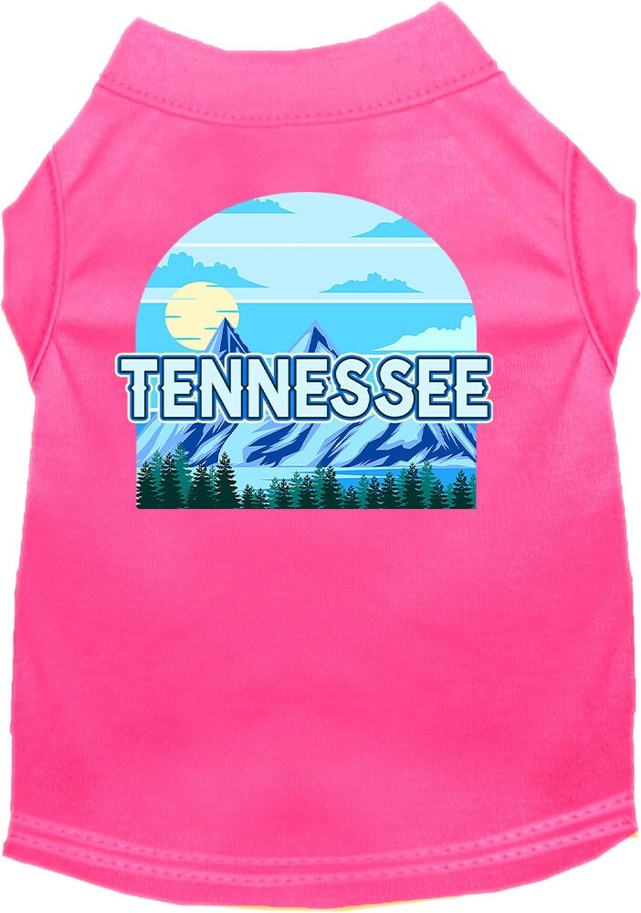 Pet Dog & Cat Screen Printed Shirt for Medium to Large Pets (Sizes 2XL-6XL), "Tennessee Trailblazer"