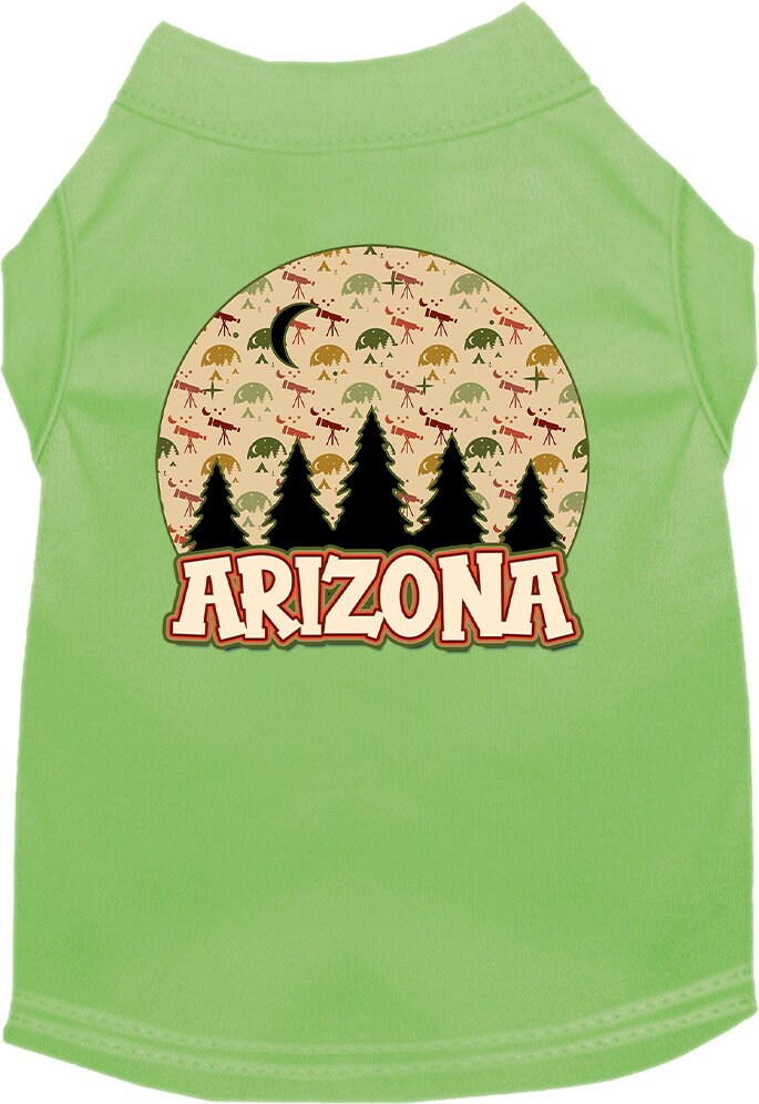 Pet Dog & Cat Screen Printed Shirt for Small to Medium Pets (Sizes XS-XL), "Arizona Under The Stars"