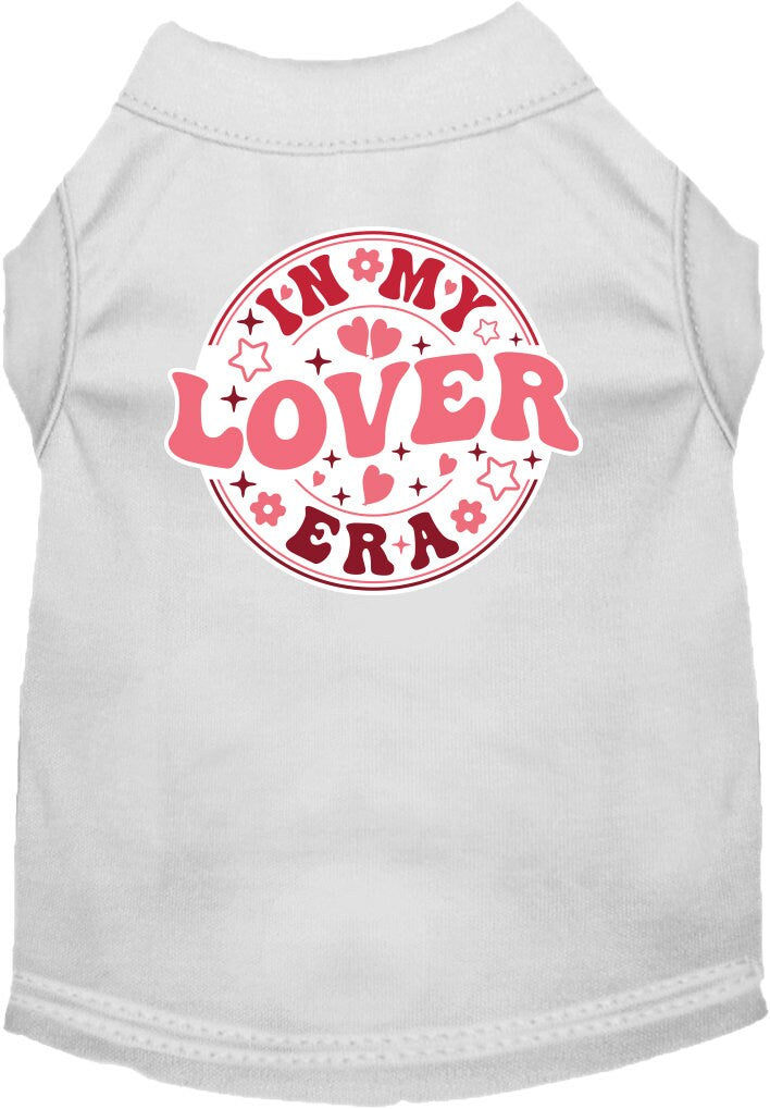 Pet Dog & Cat Screen Printed Shirt "In My Lover Era"