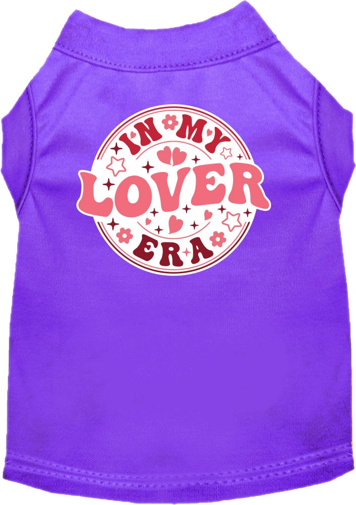 Pet Dog & Cat Screen Printed Shirt "In My Lover Era"