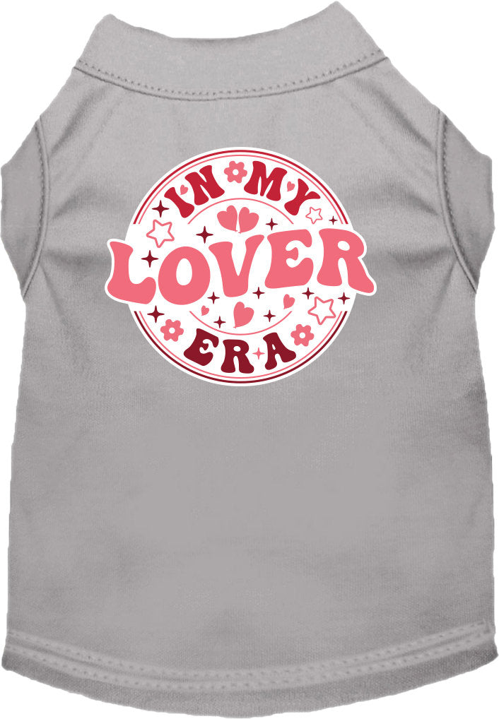 Pet Dog & Cat Screen Printed Shirt "In My Lover Era"