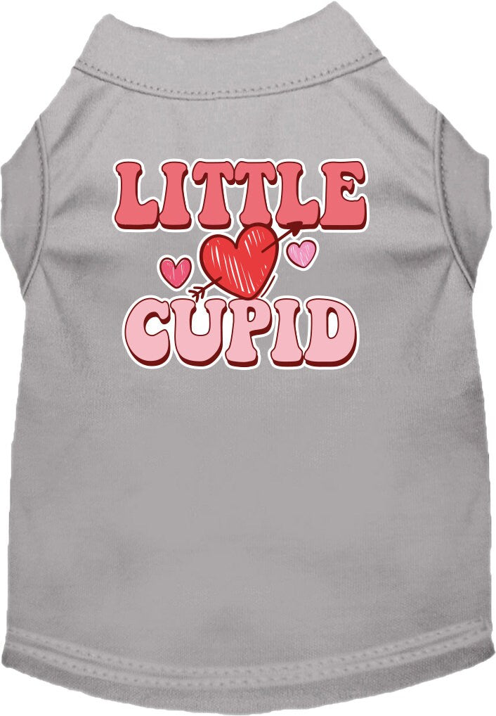 Pet Dog & Cat Screen Printed Shirt for Medium to Large Pets (Sizes 2XL-6XL), "Little Cupid"