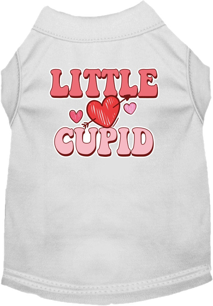 Pet Dog & Cat Screen Printed Shirt "Little Cupid"