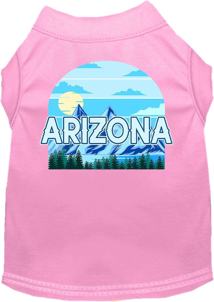 Pet Dog & Cat Screen Printed Shirt for Medium to Large Pets (Sizes 2XL-6XL), "Arizona Trailblazer"