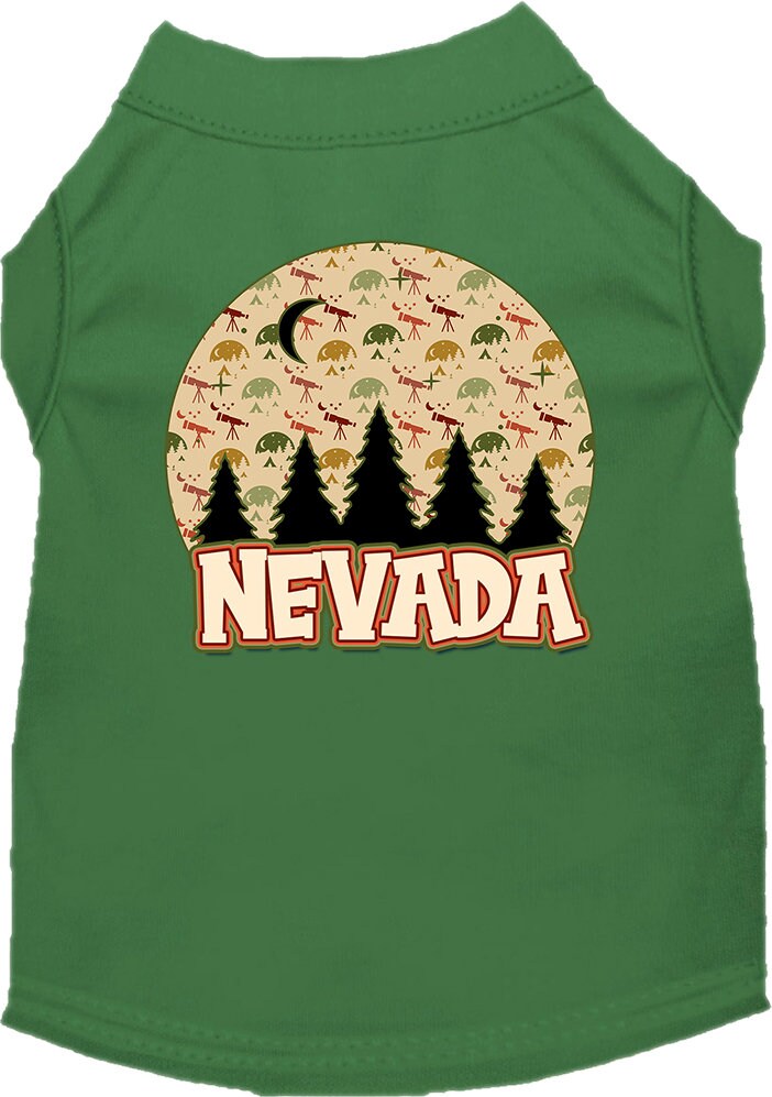 Pet Dog & Cat Screen Printed Shirt for Small to Medium Pets (Sizes XS-XL), "Nevada Under The Stars"