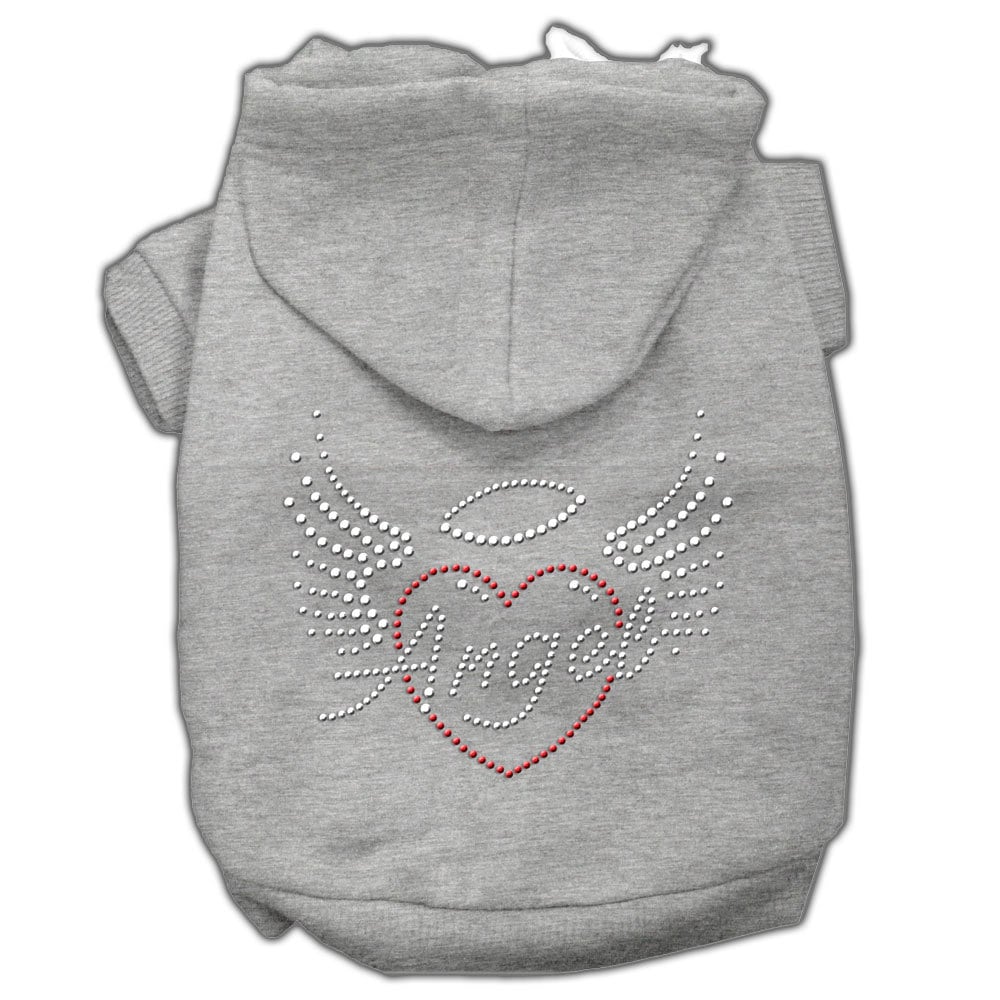 Pet, Dog & Cat Hoodie Rhinestone, "Angel Heart"