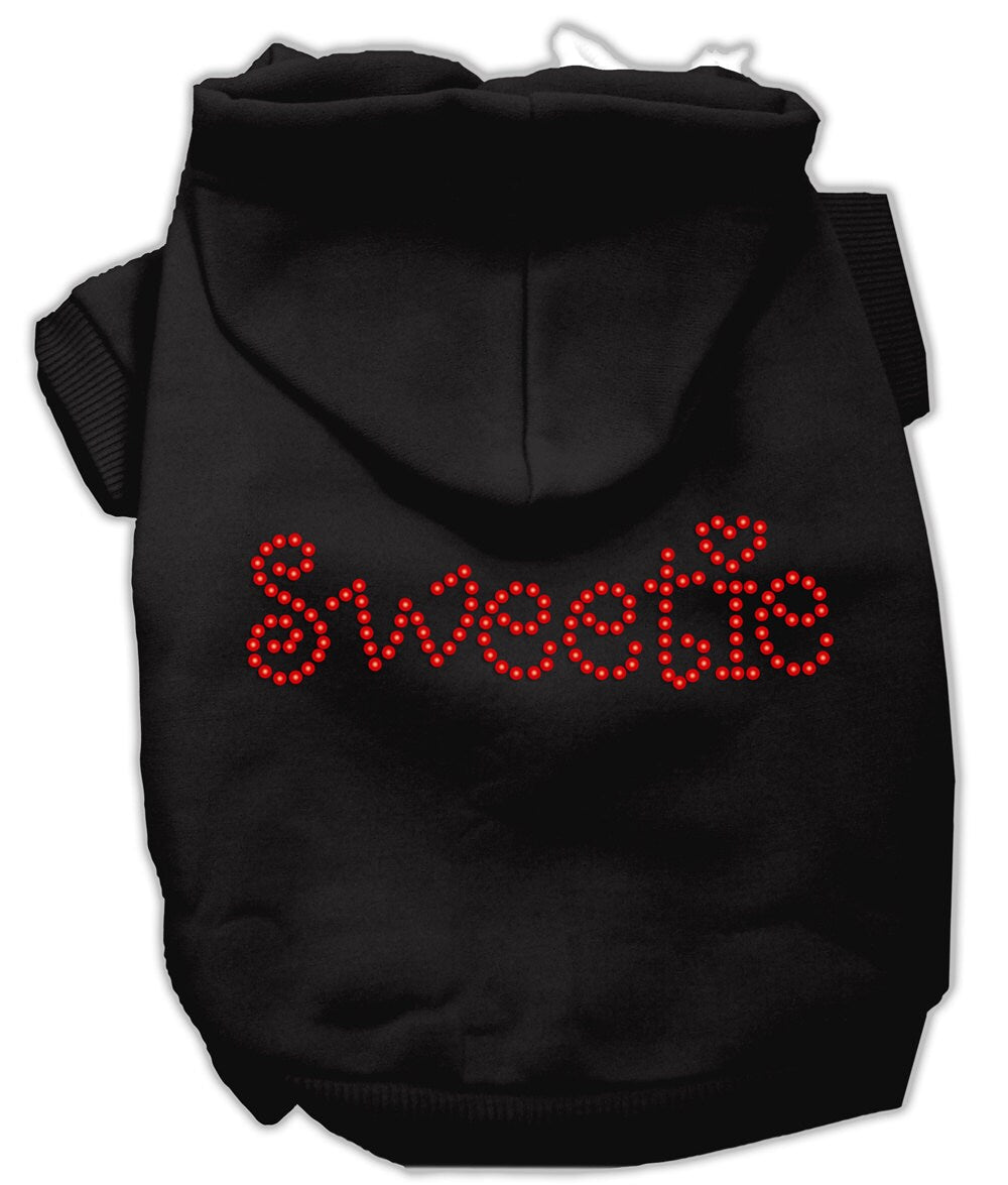 Pet, Dog & Cat Hoodie Rhinestone, "Sweetie"