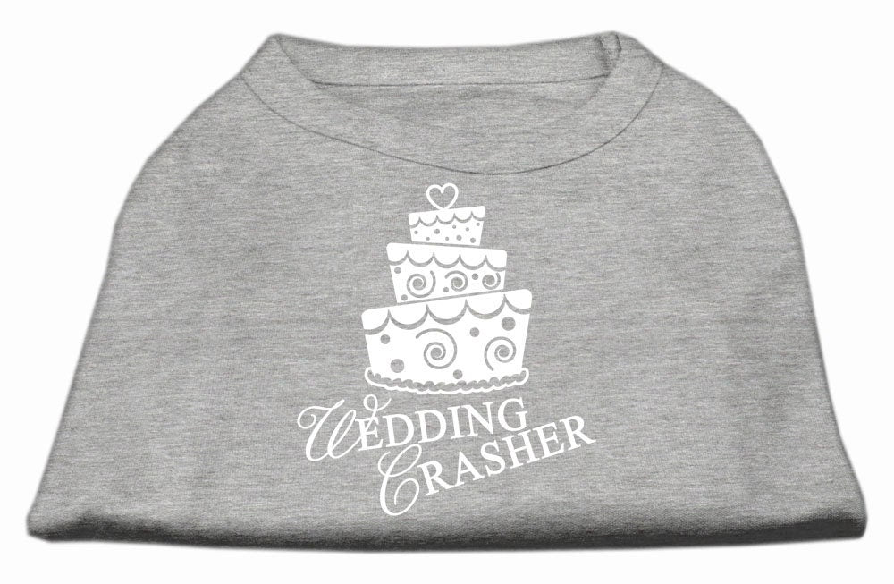 Pet Dog & Cat Shirt Screen Printed, "Wedding Crasher"