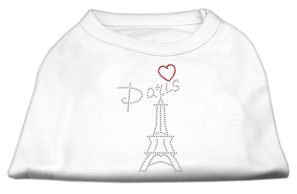 Pet Dog & Cat Shirt Rhinestone, "Paris"