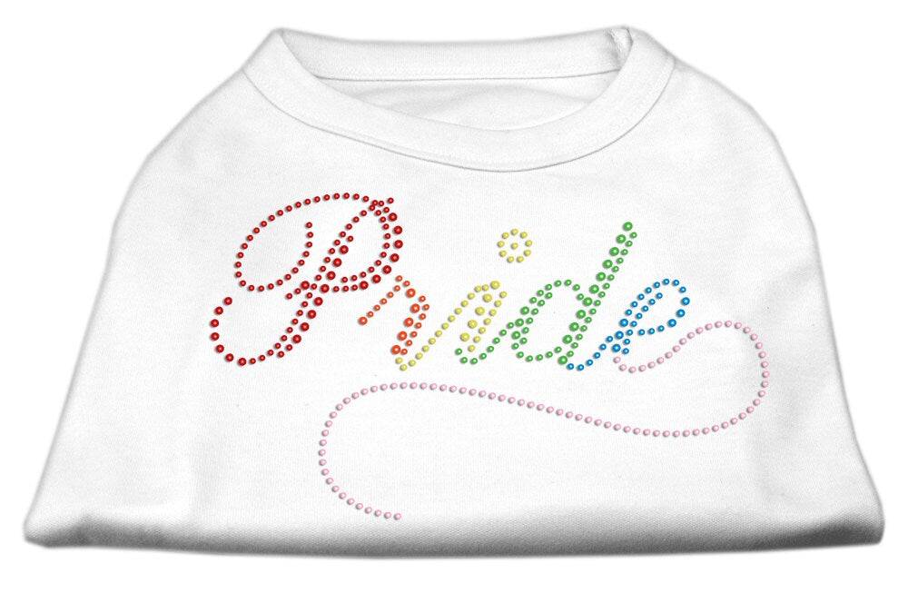 Pet Dog & Cat Shirt Rhinestone, "Rainbow Pride"