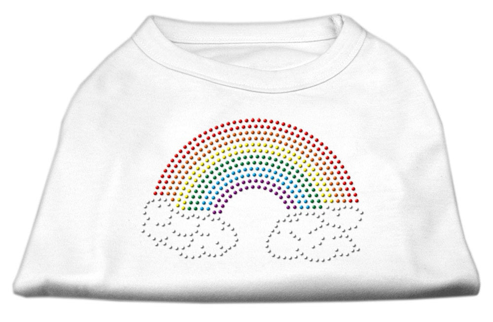 Pet Dog & Cat Shirt Rhinestone, "Rainbow"