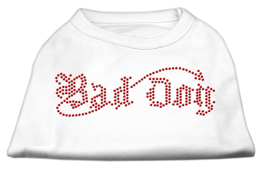 Pet Dog & Cat Shirt Rhinestone, "Bad Dog"