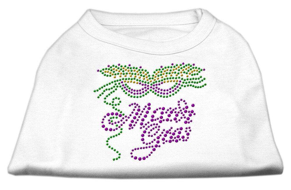 Pet Dog & Cat Shirt Rhinestone, "Mardi Gras"